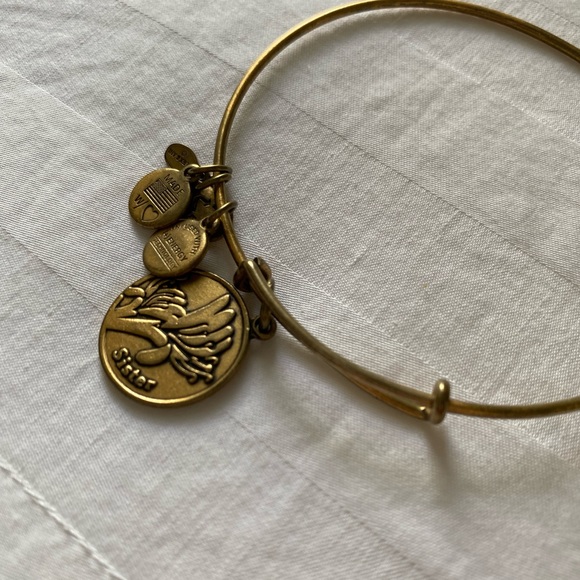 Alex and Ani Gold “Sister” Bracelet - Picture 10 of 10